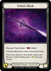 Nebula Blade // Teklo Plasma Pistol (ARC077 // ARC003) [Arcane Rising (Unlimited)]