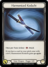 Harmonized Kodachi (Reverse) (KSU004) [Hero Deck Katsu]