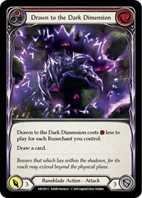 Drawn to the Dark Dimension (Red) (ARC097) [Arcane Rising]