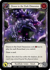Drawn to the Dark Dimension (Yellow) (ARC098) [Arcane Rising]