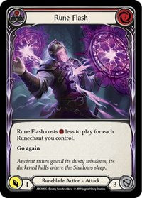 Rune Flash (Red) (ARC100) [Arcane Rising (Unlimited)]