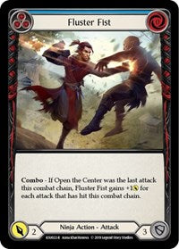Fluster Fist (Blue) (KSU022) [Hero Deck Katsu]