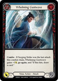 Whelming Gustwave (Blue) (KSU024) [Hero Deck Katsu]