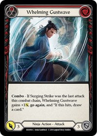 Whelming Gustwave (Red) (KSU016) [Hero Deck Katsu]