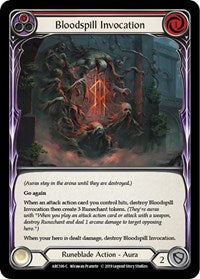 Bloodspill Invocation (Red) (ARC106) [Arcane Rising]