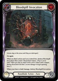 Bloodspill Invocation (Yellow) (ARC107) [Arcane Rising]
