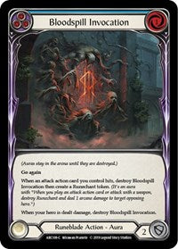 Bloodspill Invocation (Blue) (ARC108) [Arcane Rising]