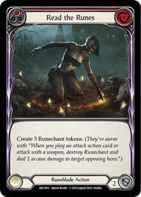 Read the Runes (Red) (ARC109) [Arcane Rising (Unlimited)]