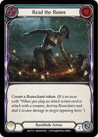 Read the Runes (Blue) (ARC111) [Arcane Rising (Unlimited)]