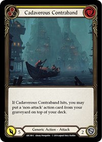 Cadaverous Contraband (Yellow) (ARC180) [Arcane Rising]
