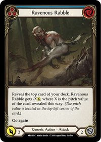 Ravenous Rabble (Blue) (ARC193) [Arcane Rising (Unlimited)]