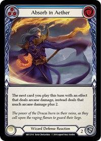 Absorb in Aether (Blue) (ARC125) [Arcane Rising (Unlimited)]