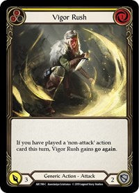 Vigor Rush (Yellow) (ARC198) [Arcane Rising (Unlimited)]