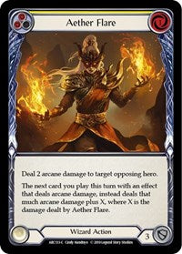 Aether Flare (Yellow) (ARC133) [Arcane Rising]