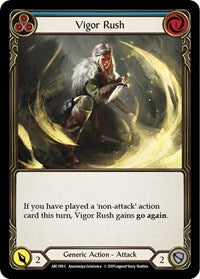 Vigor Rush (Blue) (ARC199) [Arcane Rising (Unlimited)]