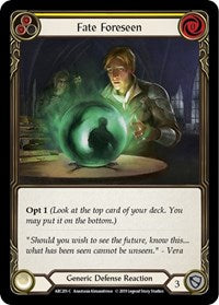 Fate Foreseen (Yellow) (ARC201) [Arcane Rising (Unlimited)]