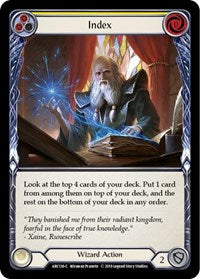 Index (Yellow) (ARC136) [Arcane Rising]