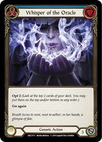 Whisper of the Oracle (Blue) (ARC217) [Arcane Rising (Unlimited)]