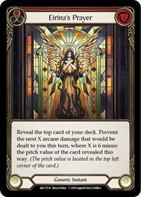 Eirina's Prayer (Red) (ARC173) [Arcane Rising (Unlimited)]