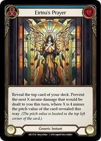 Eirina's Prayer (Blue) (ARC175) [Arcane Rising (Unlimited)]