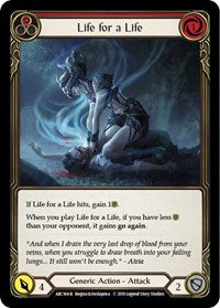 Life for a Life (Red) (ARC164) [Arcane Rising (Unlimited)]