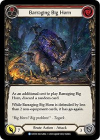 Barraging Big Horn (Red) (CRU010) [Crucible of War (Unlimited)]