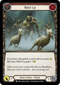 Riled Up (Red) (CRU016) [Crucible of War (Unlimited)]