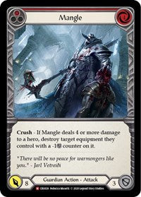 Mangle (CRU026) [Crucible of War (Unlimited)]