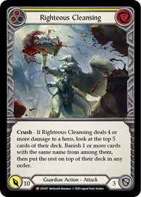 Righteous Cleansing (CRU027) [Crucible of War (Unlimited)]