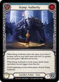 Stamp Authority (CRU028) [Crucible of War (Unlimited)]