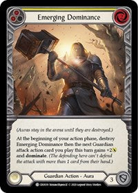 Emerging Dominance (Yellow) (CRU039) [Crucible of War (Unlimited)]