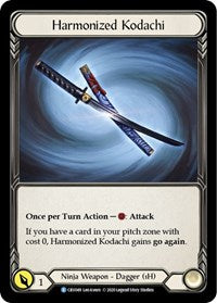 Harmonized Kodachi (Reverse) (CRU049) [Crucible of War (Unlimited)]