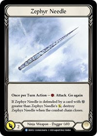 Zephyr Needle (Reverse) (CRU052) [Crucible of War (Unlimited)]