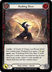Rushing River (Blue) (CRU062) [Crucible of War (Unlimited)]