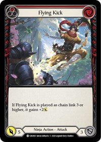 Flying Kick (Red) (CRU063) [Crucible of War (Unlimited)]
