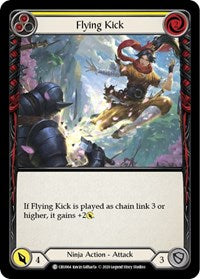 Flying Kick (Yellow) (CRU064) [Crucible of War (Unlimited)]