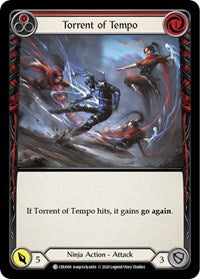 Torrent of Tempo (Red) (CRU069) [Crucible of War (Unlimited)]