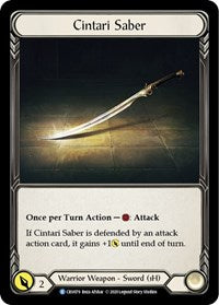 Cintari Saber (CRU079) [Crucible of War (Unlimited)]
