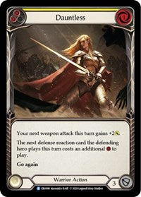 Dauntless (Yellow) (CRU086) [Crucible of War (Unlimited)]