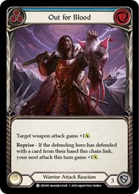 Out for Blood (Blue) (CRU090) [Crucible of War (Unlimited)]