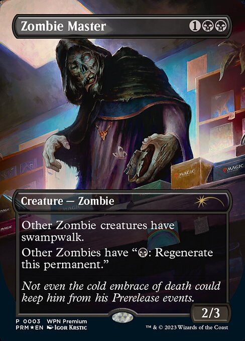 Zombie Master (3) [Wizards Play Network 2024] [Borderless]