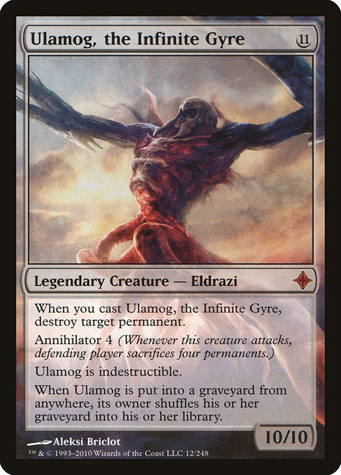 Ulamog, the Infinite Gyre (12) [Rise of the Eldrazi]