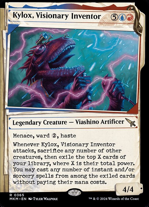 Kylox, Visionary Inventor (365) [Murders at Karlov Manor] [Showcase]