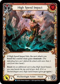 High Speed Impact (Red) (CRU106) [Crucible of War]