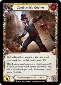 Combustible Courier (Yellow) (CRU110) [Crucible of War (Unlimited)]