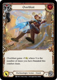 Overblast (Red) (CRU112) [Crucible of War (Unlimited)]