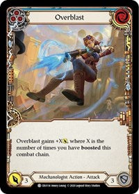 Overblast (Blue) (CRU114) [Crucible of War (Unlimited)]