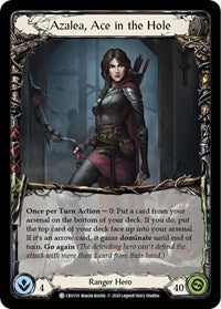 Azalea, Ace in the Hole (CRU119) [Crucible of War (Unlimited)]