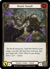 Brutal Assault (Red) (CRU192) [Crucible of War (Unlimited)]