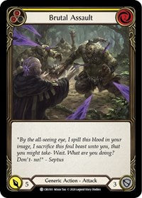 Brutal Assault (Yellow) (CRU193) [Crucible of War (Unlimited)]